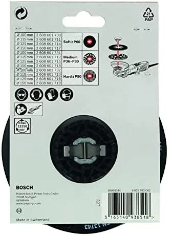Bosch X-LOCK diskinis pagrindas vidutinis, 125 mm