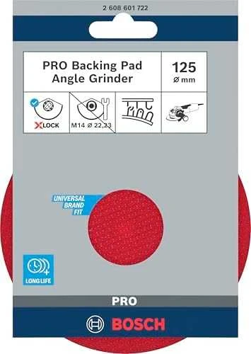 Bosch X-LOCK diskinis pagrindas 125 mm, velcro