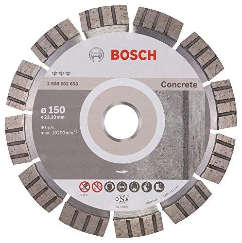 BOSCH DIAMOND DISC 150x22 SEG BETONAS