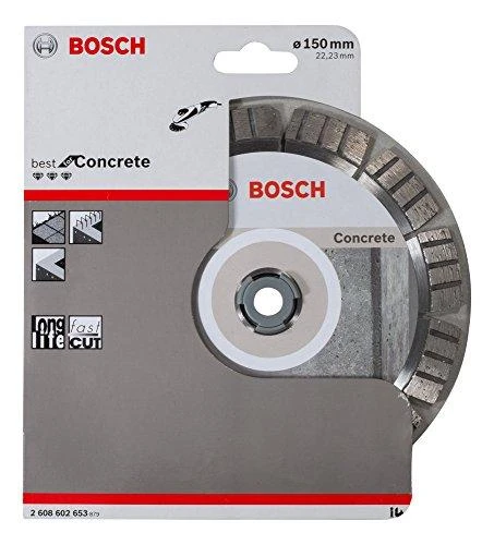 BOSCH DIAMOND DISC 150x22 SEG BETONAS