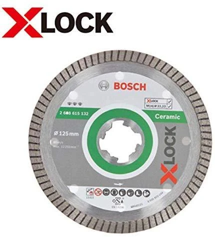 Bosch XLOCK Deimant.pjov.diskas Best Ceramic Turbo 125 mm