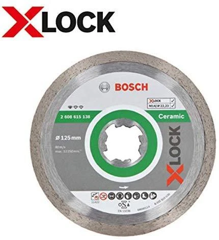 Bosch XLOCK Deimant.pjov.diskas Standard Ceramic 125 mm