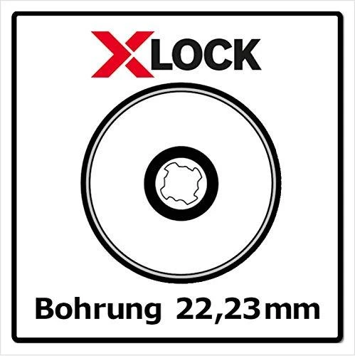 Bosch X-LOCK standartinis Inox 10vnt. × 125 × 1 mm