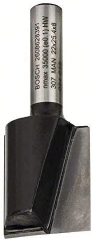 Bosch Pirštinė freza HM B=22mm, l=25 mm,kotas 8mm