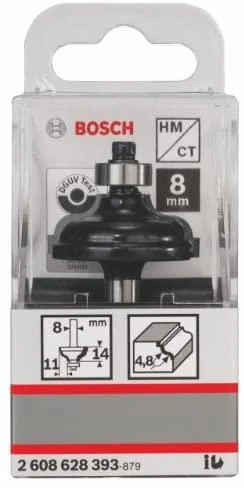 Bosch Daugiaprofilinė freza HM R=4,8mm, l=14mm,kotas 8mm