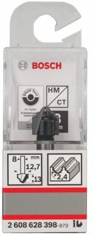 Bosch Daugiaprofilinė freza HM R=2,4mm, l=13mm,kotas 8mm