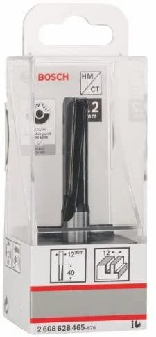 Bosch Pirštinė freza D=12 mm L=40 mm, kotas 12 mm