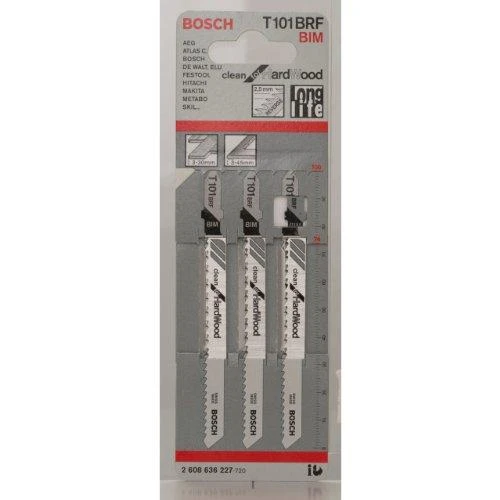 Bosch 3 siaurapj.pjūkleliai T 101 BRF