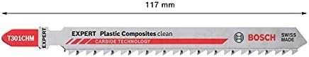 Bosch 3 siaurapj.pjūkleliai T301CHM PlasticComposites