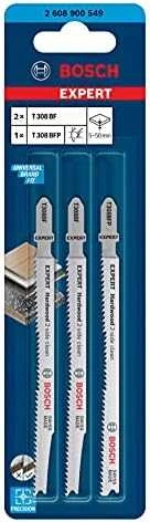 Bosch 3 siaurapj.pjūkleliai 2x T308BF, 1x T308BFP