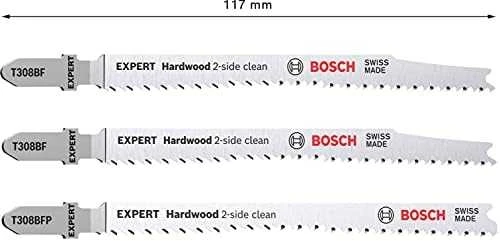 Bosch 3 siaurapj.pjūkleliai 2x T308BF, 1x T308BFP