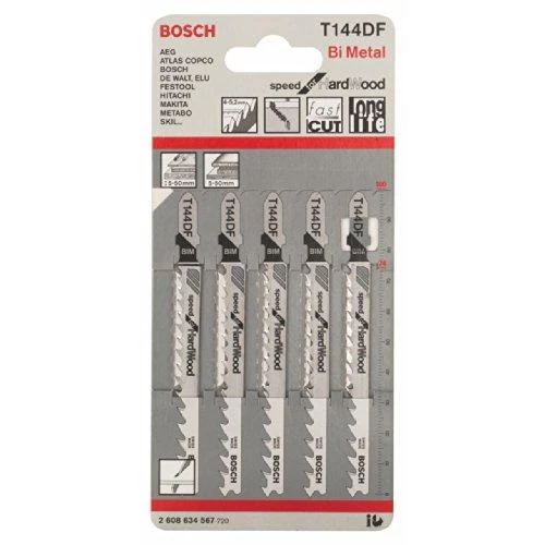 Bosch 5 siaurapj.pjūkleliai T 144 DF