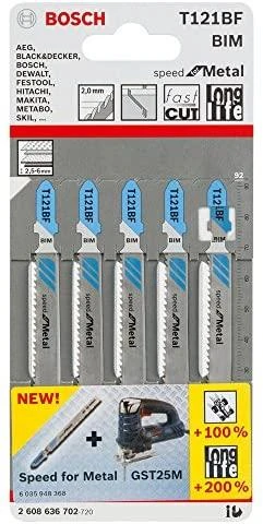 Bosch 5 siaurapj.pjūkleliai T 118 BF