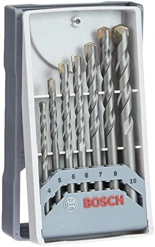 Grąžtas Bosch 7 Sidabrinis Grąžtų bet.kompl X-Pro Line,4,5,6,6,7,8,10