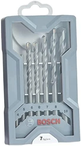Grąžtas Bosch 7 Sidabrinis Grąžtų bet.kompl X-Pro Line,4,5,6,6,7,8,10