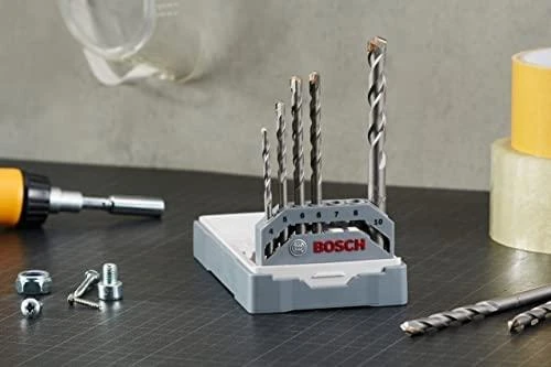 Grąžtas Bosch 7 Sidabrinis Grąžtų bet.kompl X-Pro Line,4,5,6,6,7,8,10