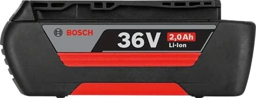 Bosch 36V 2.0Ah ličio jonų akumuliatorius iš šono