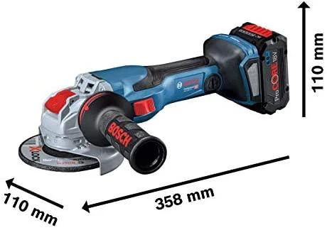 Bosch GWX 18V-15 C, LB be akumuliatoriaus ir kroviklio