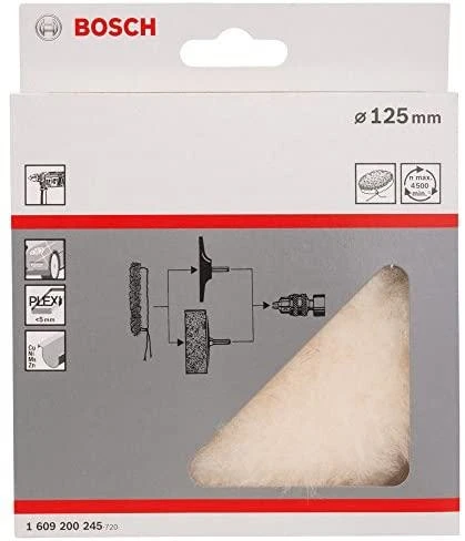 Bosch Poliravimo gaubtė D 125 mm, 1 vnt.