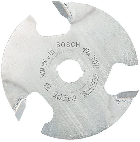Bosch Diskinės griovelių frezos 8 mm, D1 50,8 mm, L 4 mm
