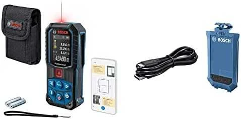 Bosch lazerinis atstumo matuoklis GLM 50-27 C 2x1.5V