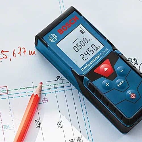 Lazerinis atstumo matuoklis Bosch GLM 40 PROFESSIONAL