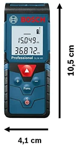 Lazerinis atstumo matuoklis Bosch GLM 40 PROFESSIONAL