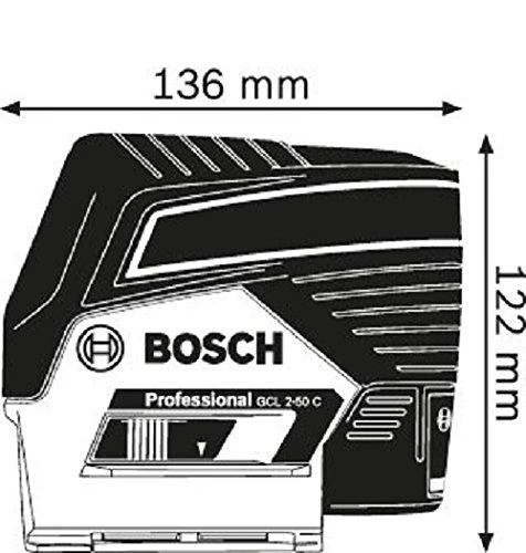 Bosch GCL 2-50 C + RM2 + AA1 Combi lazerinis