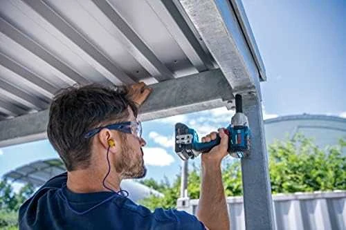 Bosch smūginis veržliasūkis GDS 18V-450 HC, GCY 42, LB be akumuliatoriaus ir kroviklio