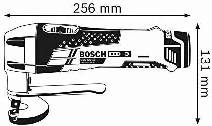Bosch Metalo žirklės GSC10,8V-Li be akumuliatoriaus ir kroviklio