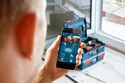 Bosch įrankių valdymo programėlė telefone