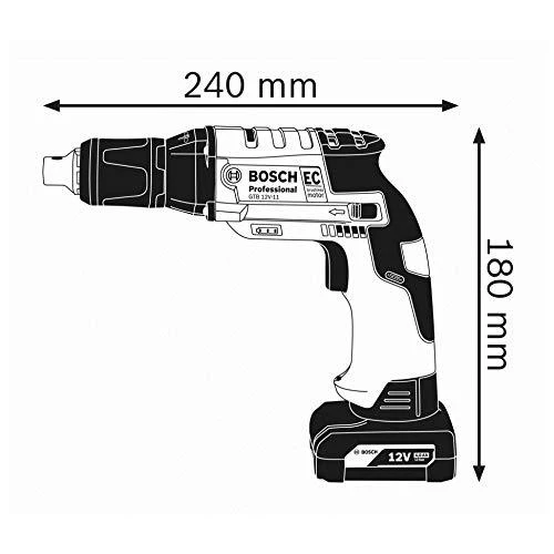 Bosch Akumuliatorinis suktuvas sausosios statybos GTB 12V-11, be akumuliatoriaus ir kroviklio