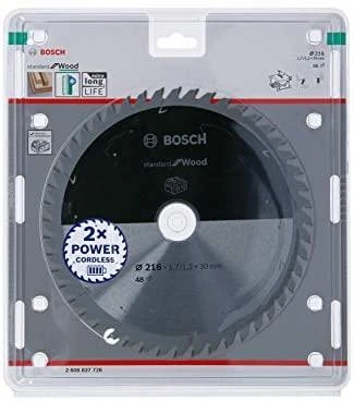 „Bosch Standard for Wood“ 216x30x1.7/1.2x48T