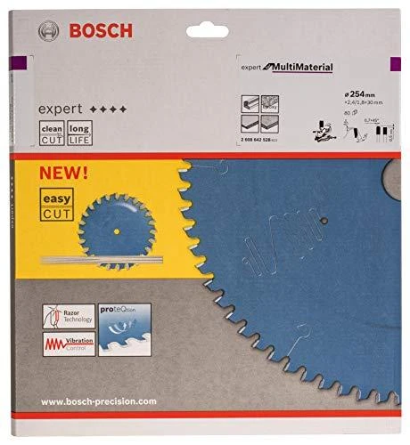 Pjovimo diskas Bosch Expert for Multi Material 2608642528; 254x30 mm; Z80