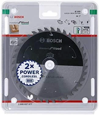 Bosch Standard for Wood 160x20/15.875x1.5/1.0x36T