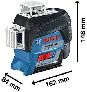 Bosch Linijinis lazerinis nivelyras GLL 3-80 C (4x1.5V AA, BT 150, Carton)