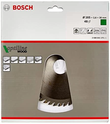 Bosch Disk.pjūkl.diskas 165x30 Optiline Wood