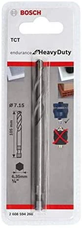 Bosch Centravimo grąžtas kietmetalis 7,15x105 mm