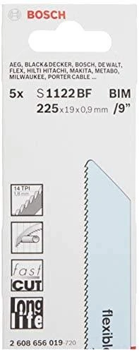 Bosch 5 pjūklo geležtės S 1122 EF