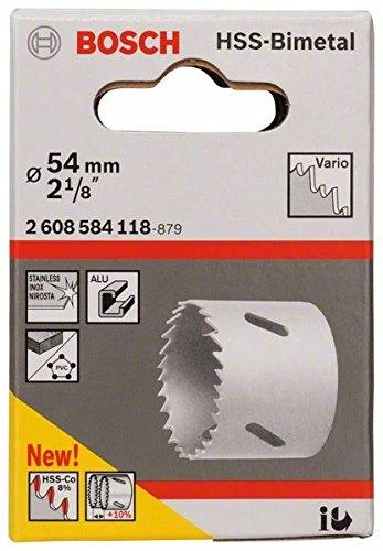 Bosch HSS-Bimet.gręž.karūna 54 mm