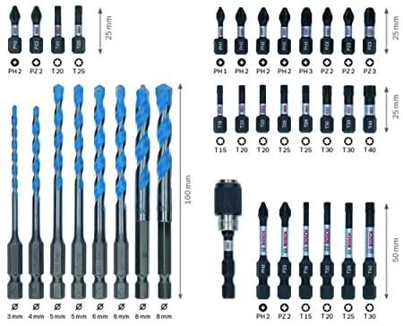 Bosch 35 dalių komplektas Impact Control