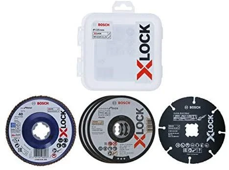 Bosch X-LOCK 125 MM pjovimo ir šlifavimo rinkinys