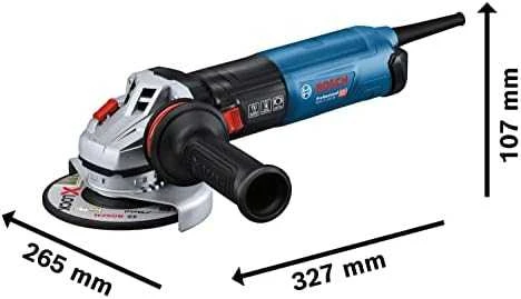 Bosch kampinis šlifuoklis GWS 17-125 S, 125mm, 1700W, CT