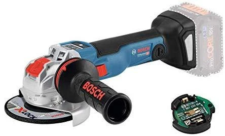 Akumuliatorinis kampinis šlifuoklis su X-LOCK Bosch GWX 18V-10 SC Professional (06017B0400)