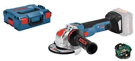 Akumuliatorinis kampinis šlifuoklis su X-LOCK Bosch GWX 18V-10 SC Professional (06017B0400)