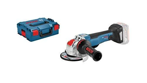 Bosch akumuliatorinis kampinis šlifuoklis su lagaminu