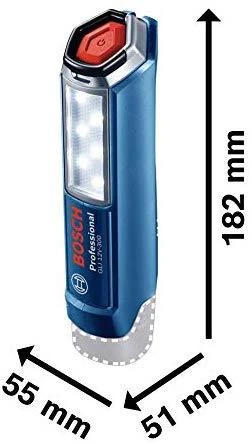 Bosch Akumuliatorinis prožektorius GLI 12V-300 be akumuliatoriaus ir kroviklio
