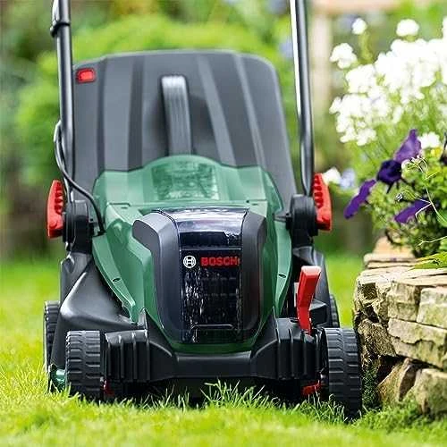 Bosch Akumuliatorinė vejapjovė UniversalRotak 2x18V-37-550 (Be akumuliatoriaus ir kroviklio)
