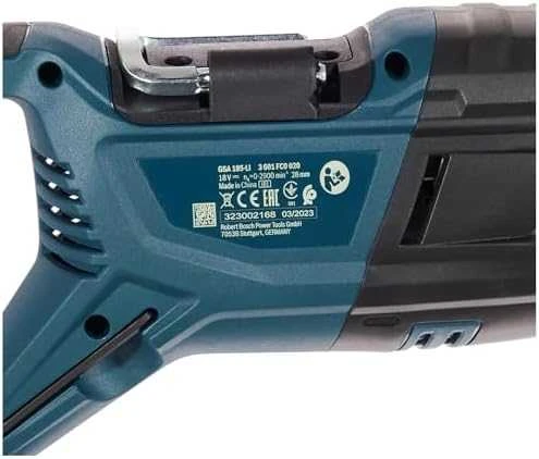 Akumuliatorinis tiesinis pjūklas Bosch GSA 185-LI Professional; 18 V (be akumuliatoriaus ir pakrovėjo)