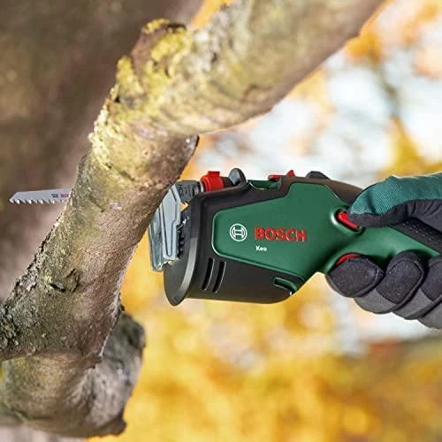 Akumuliatorinis sodo pjūklas Bosch KEO 18 LI (18V / 1x2,0Ah)